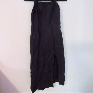 URBAN OUTFITTERS BLACK MIDI SLIT DRESS NWT 🖤
